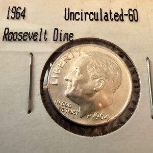1964 Roosevelt Silver Dime